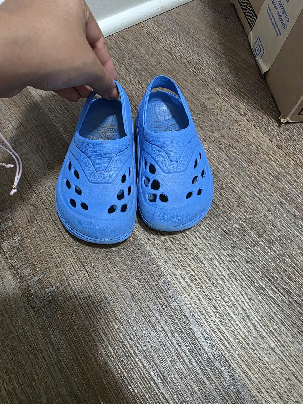 Kids Blue Slip-On Water Shoes